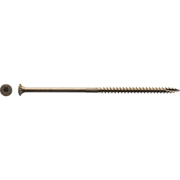 Big Timber No. 10 x 5 In. Bronze Flat Head Wood Screw, 37PK 1BTX105 - main